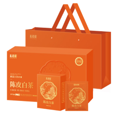 礼道和陈皮白茶礼盒150g